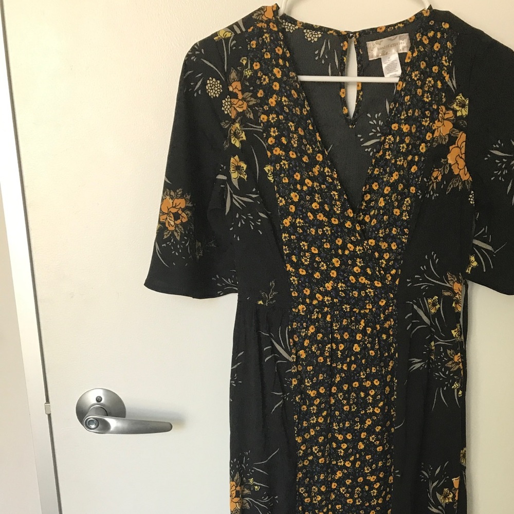 Band of Gypsies Floral Maxi Dress